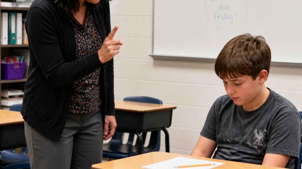 why does my child constantly misbehave in school
